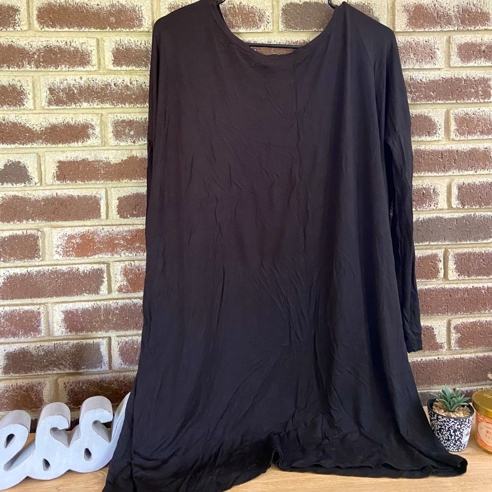 Piko 1988 Black Long-sleeve Dress Woman’s Size Small